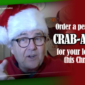 Personalized "Crab-a-Gram" for your loved one